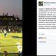 Facebook post regarding comments made by an Alabama high school football announcer about those who choose to sit out the national anthem in protest
Facebook